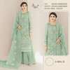 S 804 Organza Heavy Embroidery Pakistani Suits Catalog
